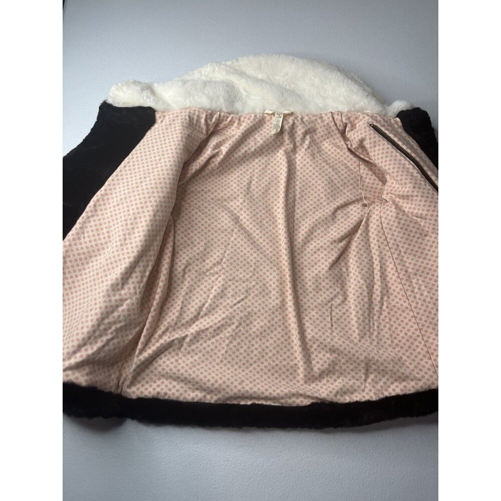 Matilda Jane Just Imagine Artis Girls Faux Fur Coat Size 8‎ - Picture 6 of 7